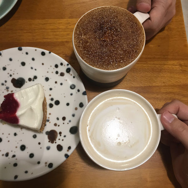 【桃園⋈咖啡】無印空間感的「日福」，食在安心的手工甜點 @台客X文青的夫婦日常