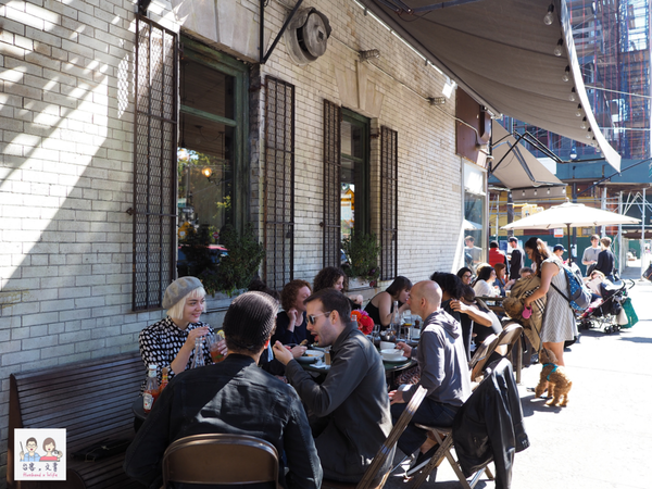 【紐約⋈美食】紐約第一餐！來去布魯克林區吃超人氣的排隊早午餐「Five leaves」 @台客和文青的宜居生活𖤣𖤥𖠿𖤥𖤣